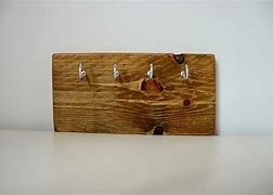 Image result for Wood Key Holder Rustic