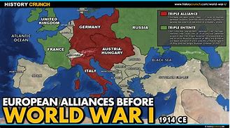 Image result for WWI Alliances Map