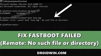Image result for Fastboot Error