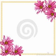 Image result for Pink Daisy Border