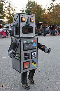 Image result for Toddler Robot Box Costume