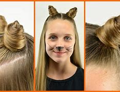 Image result for Cat Ear Hair