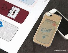 Image result for Small Printable iPhone and Case