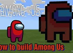 Image result for Among Us Minecraft Building