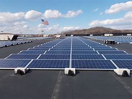 Image result for Commercial Flat Roof Solar Panels