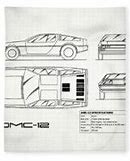 Image result for DMC DeLorean Blueprint