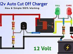 Image result for 12V Automatic Battery Charger Circuits