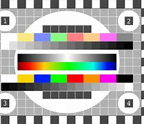 Image result for TV Test Pattern Image