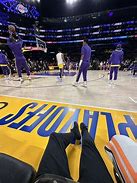 Image result for Streamer at Lakers Game