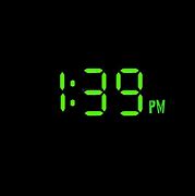 Image result for Digital Clock for Computer Screen