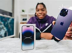 Image result for iPhone 14 Purple Box
