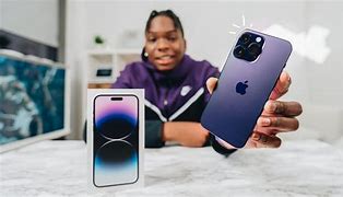 Image result for iPhone 14 Pro Max Deep Purple Package