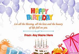 Image result for Birthday Wishes Images with Name