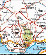 Image result for Caerphilly Wales Map