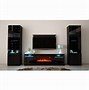 Image result for 70 Inch Floating Elctric Fireplace