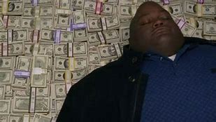 Image result for Fat Man Laying On Money Breaking Bad
