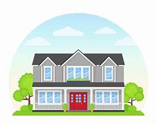 Image result for House Front View Illustration