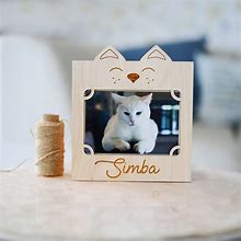 Image result for Cat Photo Frame Personalized