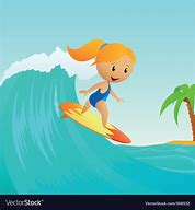Image result for Surfing Wave Clip Art