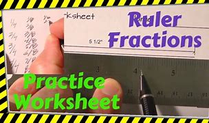 Image result for How to Read Fractions On a Ruler