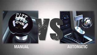 Image result for automatic vs manual car