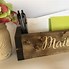 Image result for Mail Holder Crate Wood