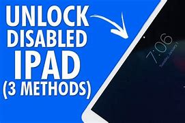 Image result for How to Unlock iPad When Disabled with iTunes