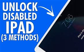 Image result for iPad Disabled Message