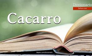 Image result for cacarro