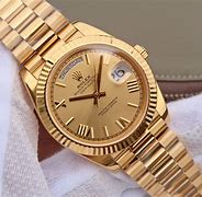 Image result for Fake Dimond and Gold Watch
