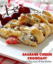 Image result for Sausage Stuffed Croissant