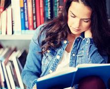 Image result for Library Student Reading