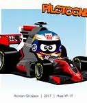 Image result for Romain Grosjean Getting Out of Crash