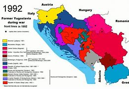 Image result for Serbia Map Labled