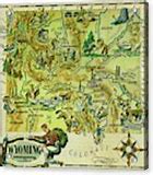 Image result for Wyoming United States Map