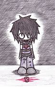 Image result for Emo Cartoon Character Holding a Phone