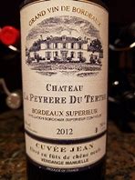 Image result for Peyrere Tertre Cuvee Jean