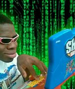 Image result for Black Guy with Glasses On Phone Meme