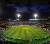 Image result for Night Cricket Ground in Black