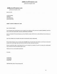 Image result for Formal Email regarding a Breach of Contract