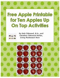 Image result for 10 Apples Up On Top Activities for Preschool Printable