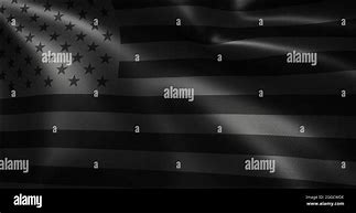 Image result for All-Black American Flag