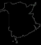 Image result for New Brunswick Map with Cities