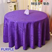Image result for Square Tablecloth On Round Table