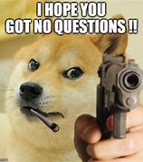 Image result for Doge Meme Gun Outline