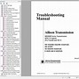 Image result for Allison Transmission Troubleshooting Manual