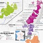 Image result for Bourgogne Wine Map