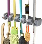 Image result for Wall Mount Broom Clips