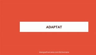 Image result for adaptat