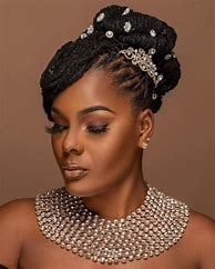 Image result for Black Women Locs Wedding Hairstyles